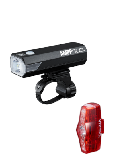 CAT EYE AMPP 500 + VIZ 150 žibintų komplektas